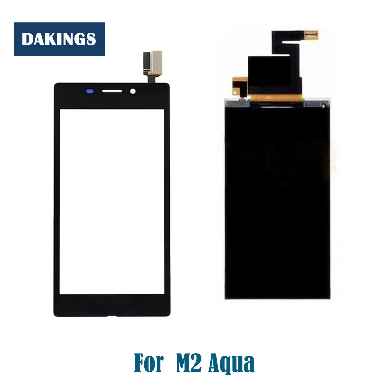 Жк экран 4 8 ''M2 Aqua для Sony Xperia M2 LTE D2403 D2406 жк дисплей с сенсорным экраном качество