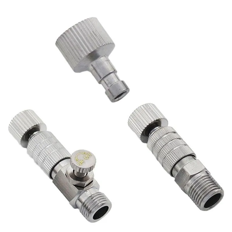 

Model Airbrush Connector Trachea Connector Adjustable Pressure Pull Quick Quick Airbrush Connector Connector 1PC E5J9