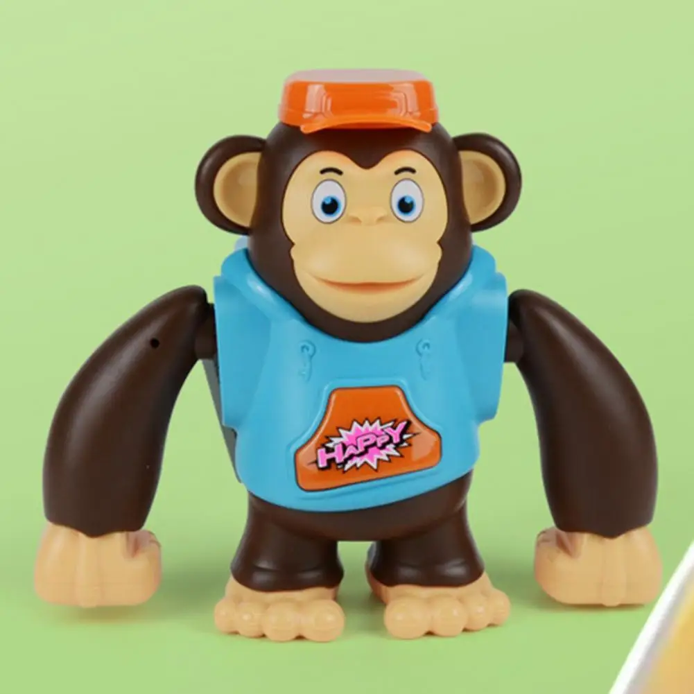 

Электрические шимпанзе, легкая и музыкальная Экологически чистая Интерактивная электрическая обезьянка, игрушка-качели