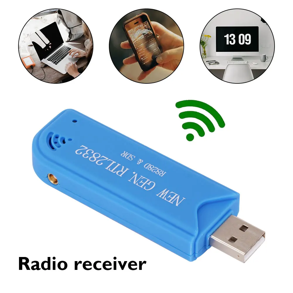 USB 2 0 ТВ приемник ЧМ-RTL2832U R828D SDR RTL A300U 25 МГц-1760 МГц частота приема программный ключ
