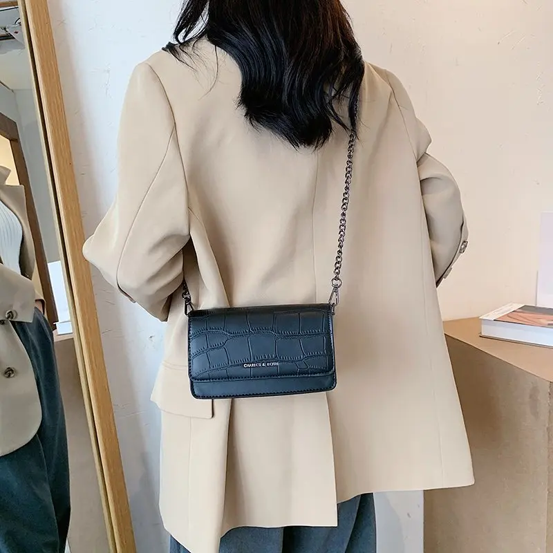 Сумки на плечо с узором под камень для женщин сумка-мессенджер через из