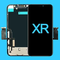 factory wholesale oem new lcd for iphone xr display screen touch with metal factory display for iphone xr lcd touch screen