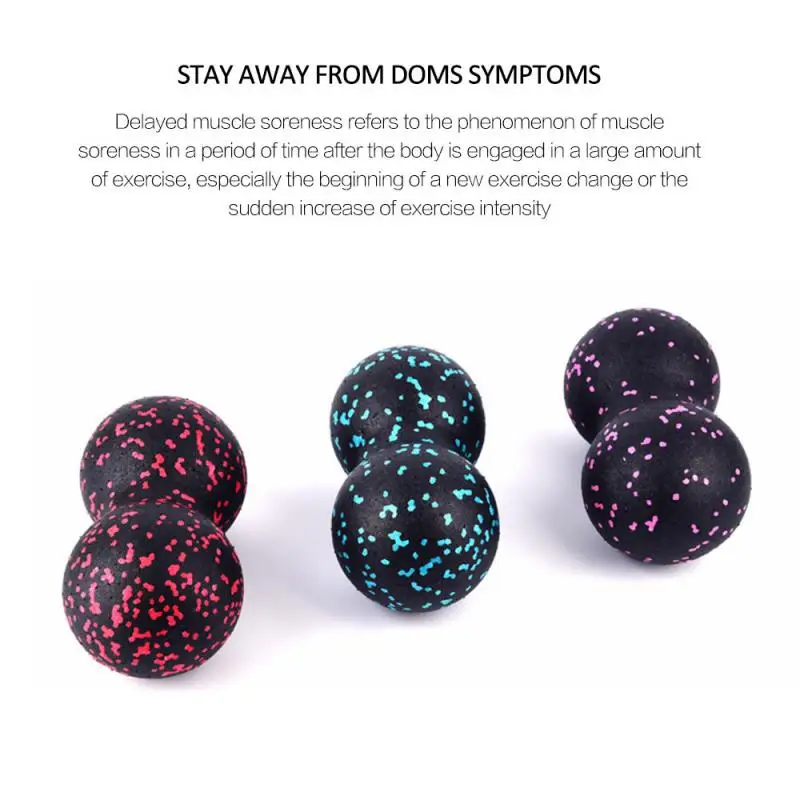 Арахисовый Массажный мяч для тела релаксация Йога упражнения снятие фитнеса