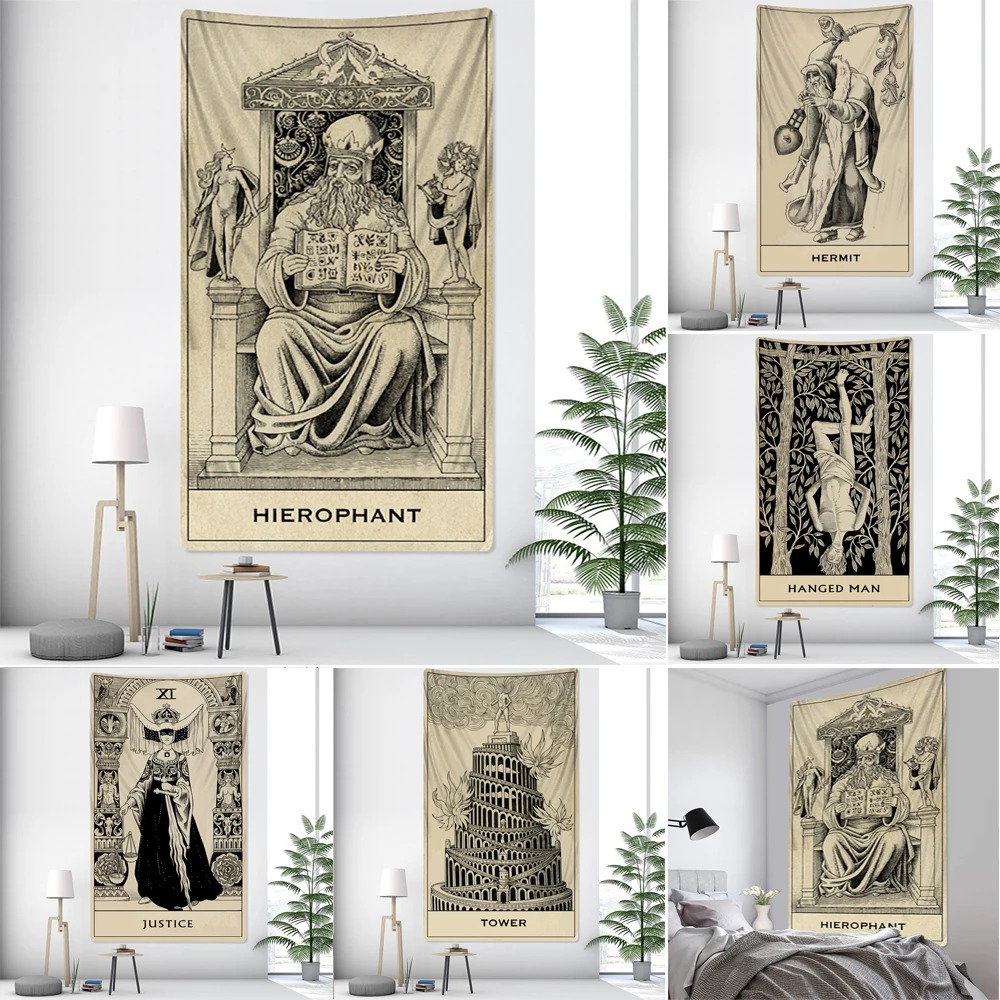 

Sorcerer sorcerer home decoration tapestry Hippie Mandala tapestry bedroom wall decoration sofa blanket Yoga mattress bed sheet