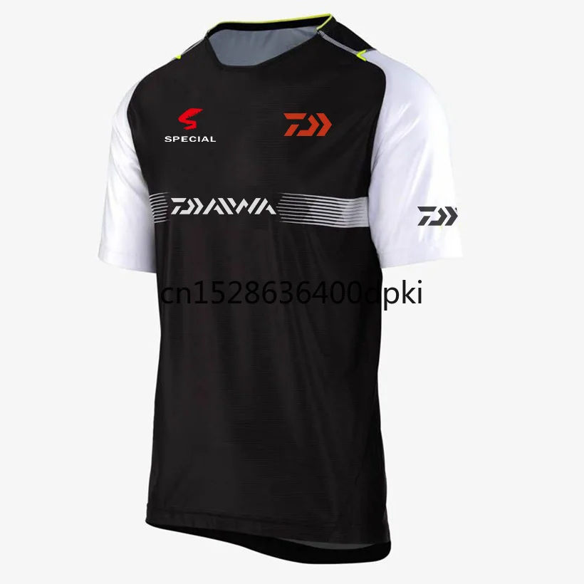 Одежда DAIWA для рыбалки летняя одежда быстросохнущая дышащая футболка с защитой