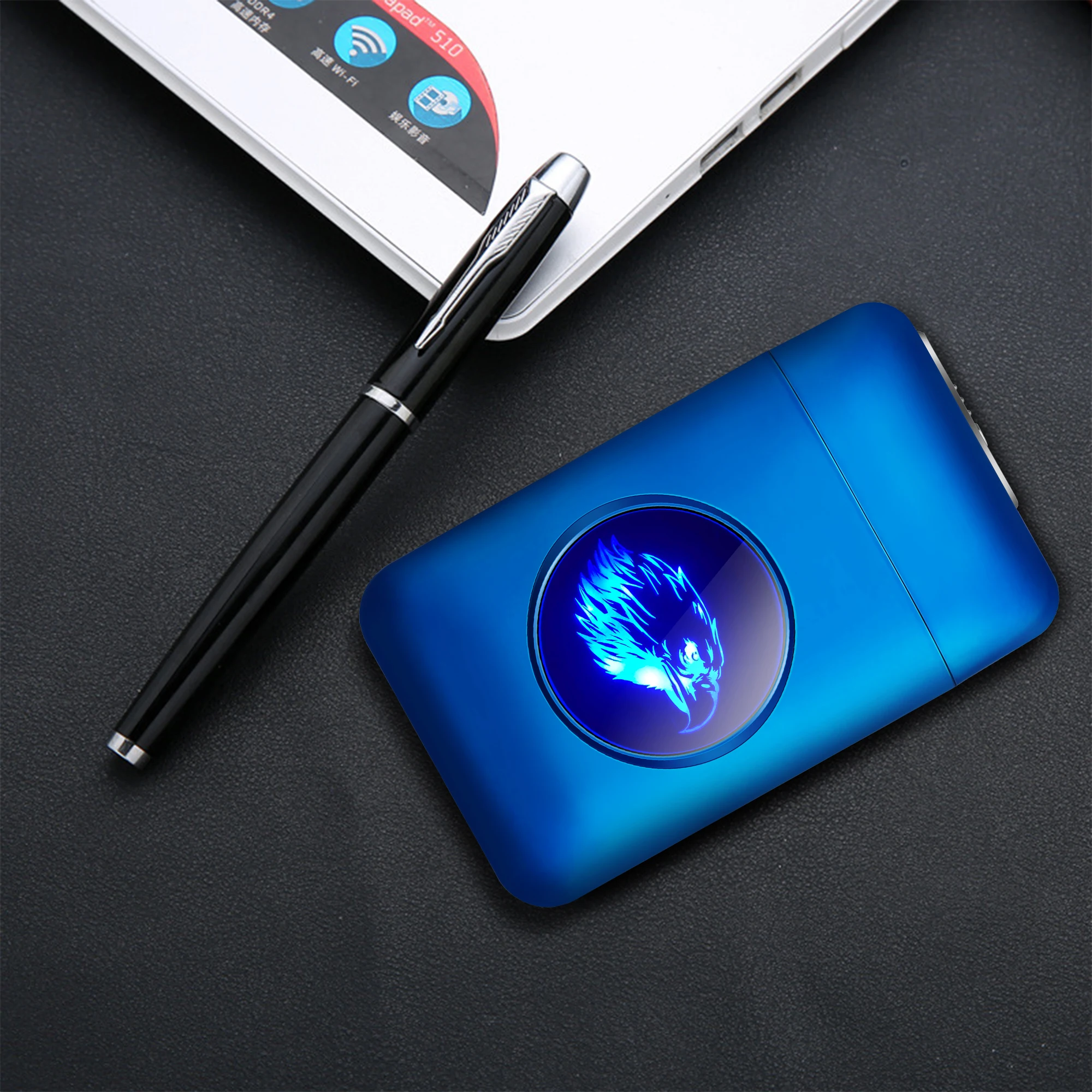 Зажигалка аккумуляторная 19 шт. с USB-разъемом чехол для сигарет держатель табака |