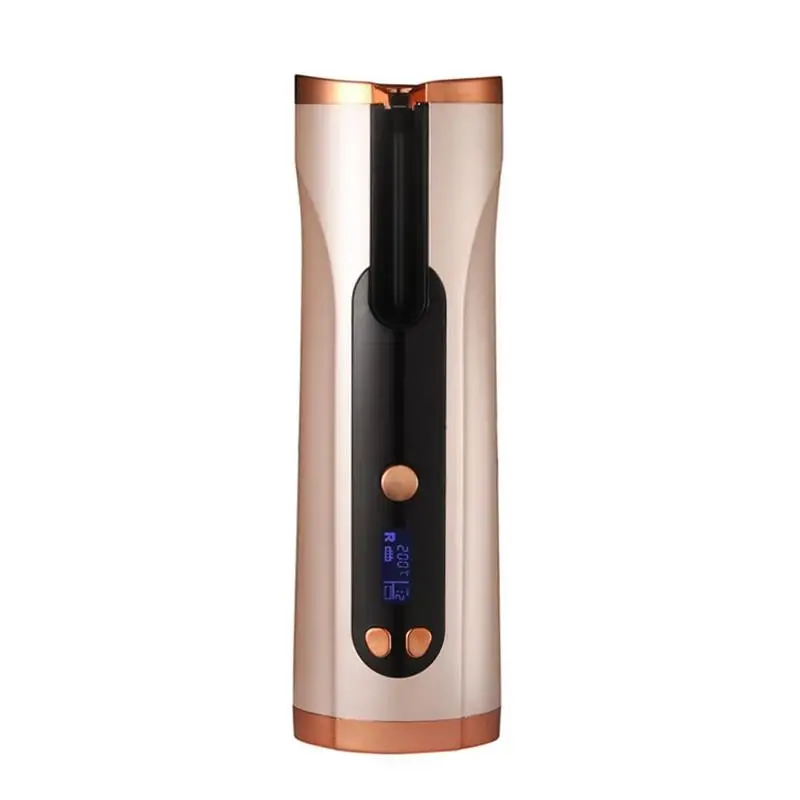 

Portable Wireless Automatic Curling Iron Hair Curler USB Rechargeable For LCD Display Curly Machine Ceramic Wave Hair Curler HOT