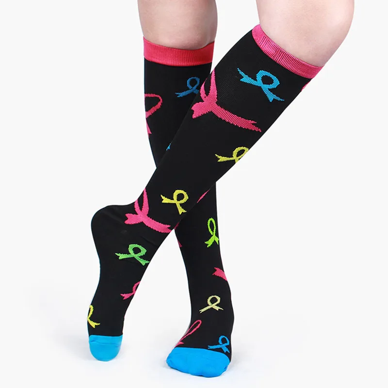 

Unisex Women&Men Lady Sports Profession Compression Socks for Nurses Relief Stretch Girl Hosiery Women Stretch Thigh High Socks