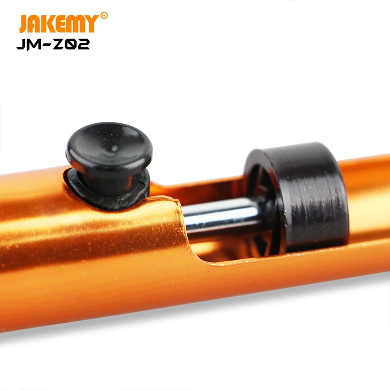 

JM-Z02 Professional Aluminum Alloy Solder Sucker Tin Sucker with Anti-slip Handle for Desoldering