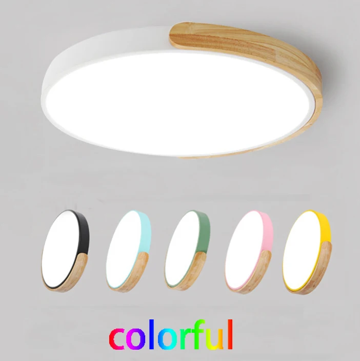 Ультратонкие светодиодные потолочные светильники для гостиной 5 см с