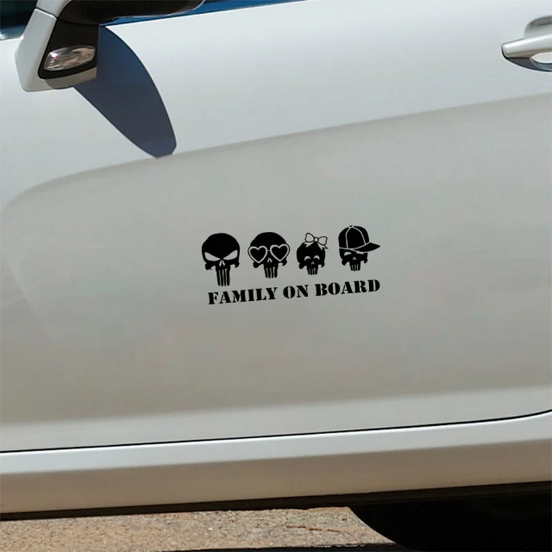 

Reflective Family On Board Car Stickers Decal Bumper Motorcycle For Bmw E46 Cover Scratches 2021 Accessories PVC9cm X4cm