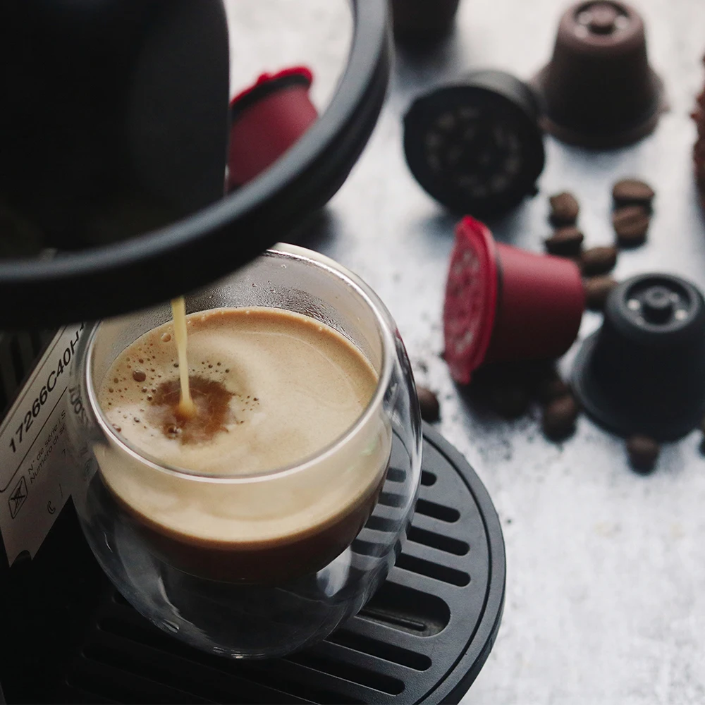 ICafilas кофейные капсулы для Nespresso многоразовые кофейные кронштейны кофейные фильтры для многократного использования для эспрессо