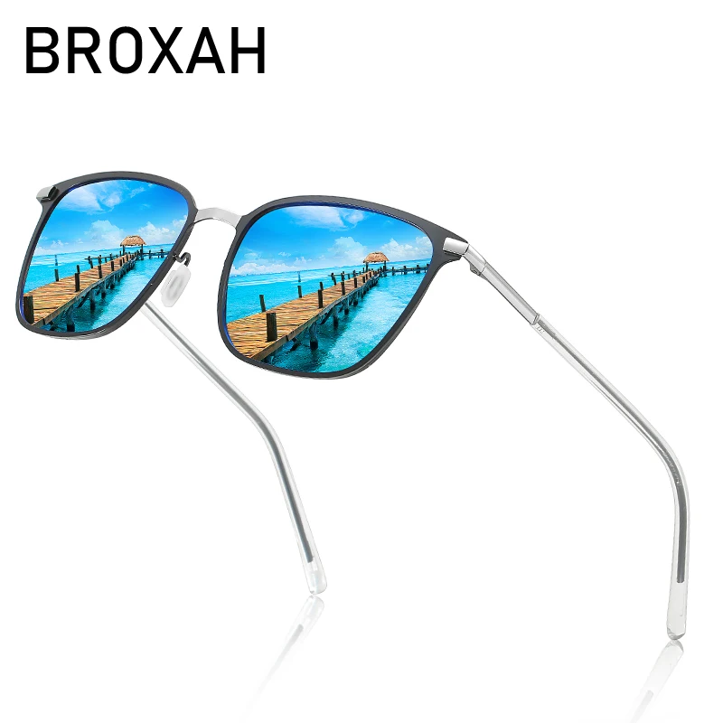 

Retro Polarized Sunglasses Men Night Vision Glasses High Quality Metal Frame Mirror Shades UV400 Oculos De Sol