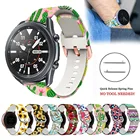 Сменные ремешки для часов Samsung Galaxy watch 3 45 41 мм спортивный силиконовый ремешок для часов Galaxy watch3 Active2 браслет для часов correa