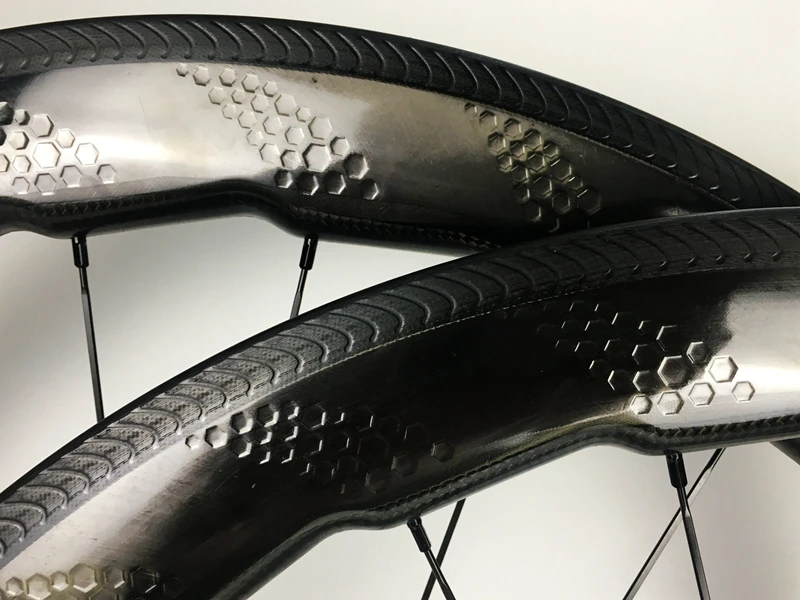 Дисковый тормоз 700C карбоновая колесная пара 58 мм Cyclecross карбоновые колеса бескамерные Дисковые Диски дорожный велосипед ямочка колеса XDR ступица