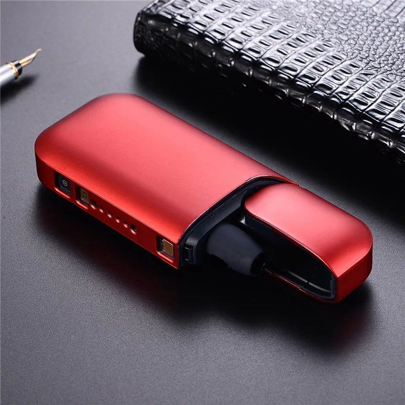 Модный черный цветной чехол для ПК для IQOS 2,4 Plus II III электронная сигарета для IQOS полный защитный чехол