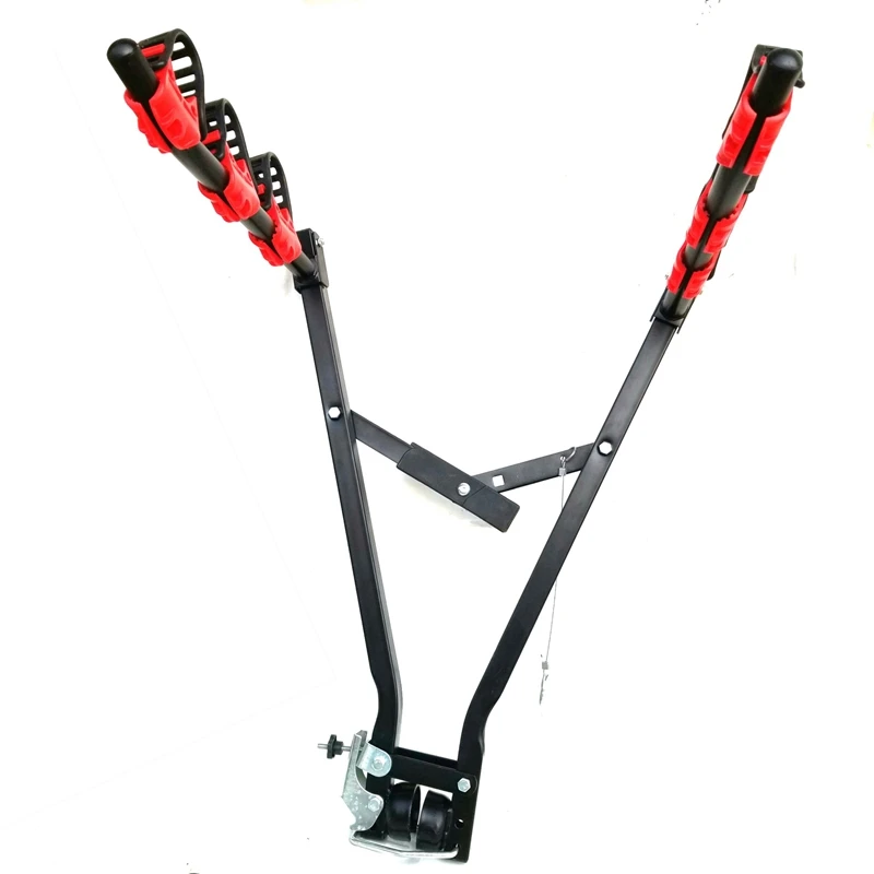V Форма железная стойка для велосипеда 3 Bike Hitch крепление автомобиля стойки