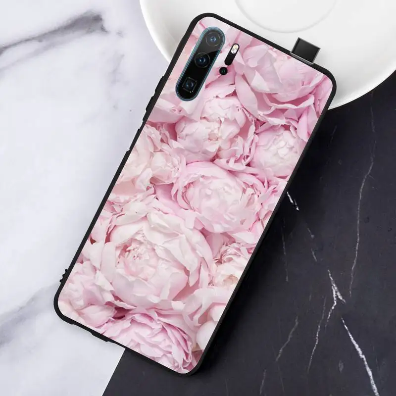 

Colorful Flower Rose Peony Phone Case For Huawei honor Mate P 10 20 30 40 Pro 10i 9 10 20 8 x Lite