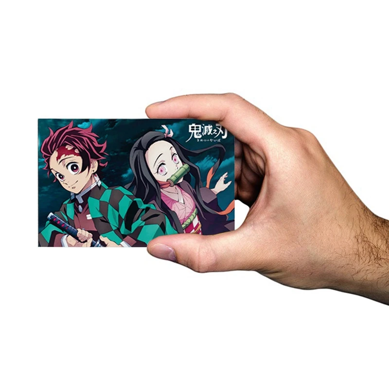 

30 Pcs/set Anime Demon Slayer Film Infinite Train Mini Postcard Comic Tanjirou Nezuko Lomo Cards Photo Card Fans Gift Collection