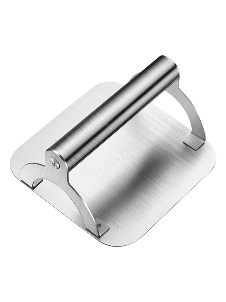 Stainless Steel Hamburger Press Non-Stick Square Maker Chef Cutlets Meat Beef Grill Burger Patty Fine | Дом и сад