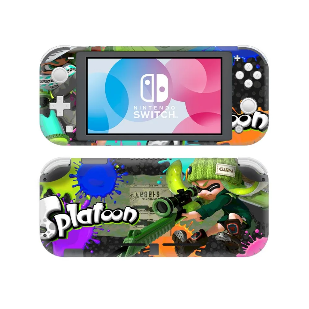 Splatoon 2 наклейка на кожу для nintendo Switch Lite консоль и контроллер протектор Joy-con NAND переключатель Lite наклейка на кожу