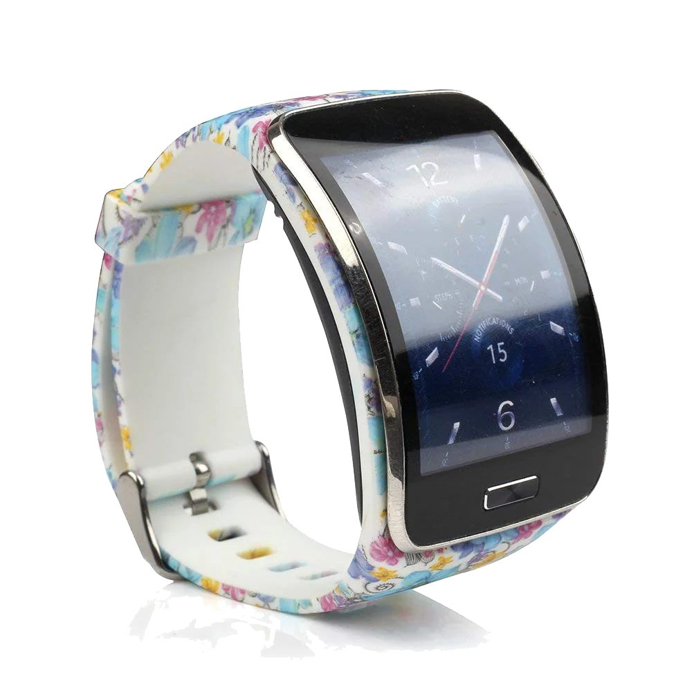 Смарт часы Honecumi для Samsung Galaxy Gear S R750 браслет аксессуар путешествий сменный ремешок