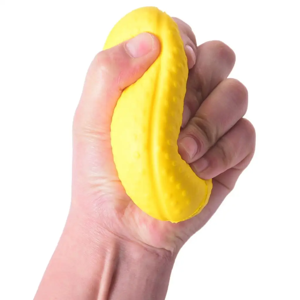 PU Foam Squeeze Ball Hand Finger Grip Strengthener Exercise Improve Strength Endurance Care Massage |