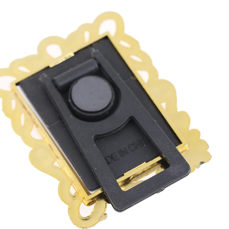 

Vintage Gold Picture Painting Frame Rectangular Photo Frames For 1/12 Dollhouse Random