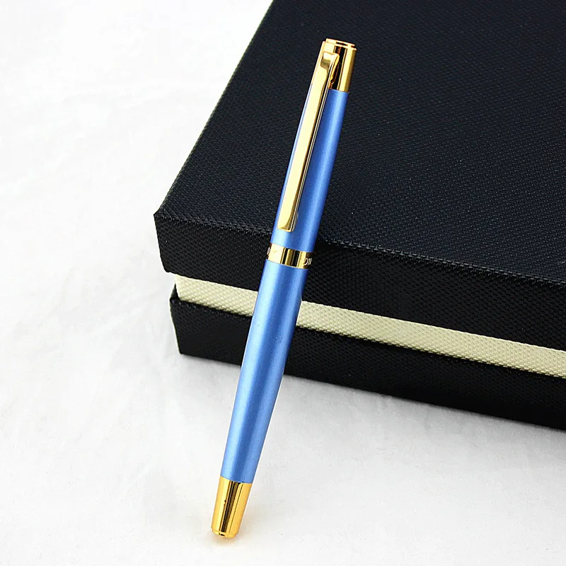 Ручка перьевая гладкая разноцветная с серебряным зажимом 0 5 мм|Перьевые ручки| |