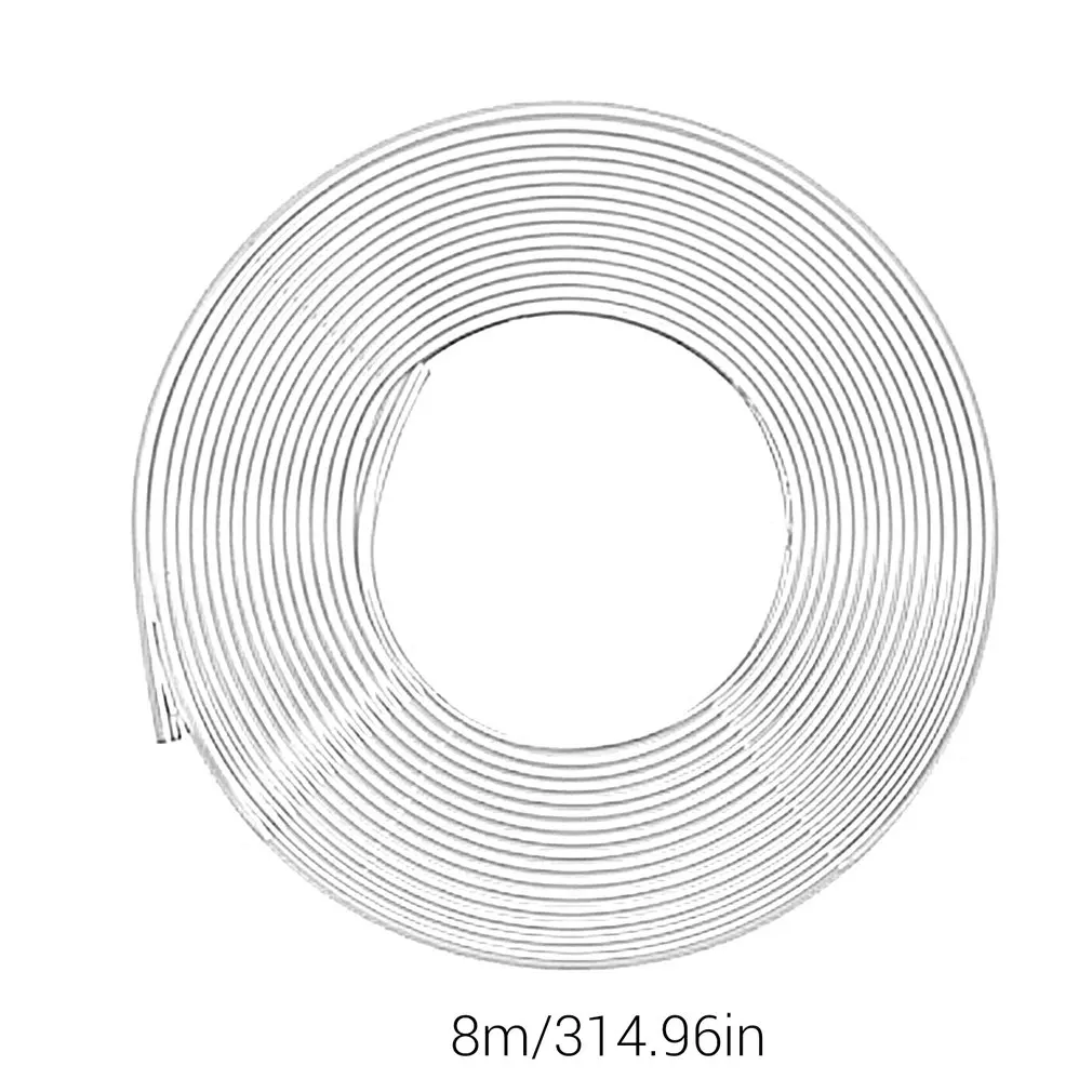 

Automobile Car Auto Wheel Rim Protectors Rings Alloy Gators 8 Meter Decor Guard Line Strip Protection Strip