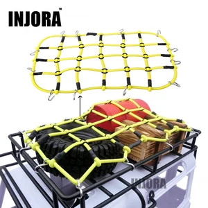 Автомобильные аксессуары на радиоуправлении, 6 цветов, эластичная багажная сетка для 110 RC Гусеничный SCX10 90046 Tamiya CC01 D90 Traxxas TRX-4 TRX4