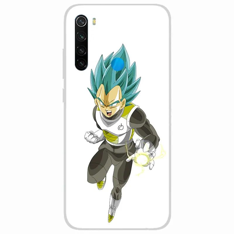 Silicone cases For Xiaomi Redmi note 8 pro 7 6 5 4x cover for redmi 7a k20 Dragon Ball Super goko vegeta matte silicon |