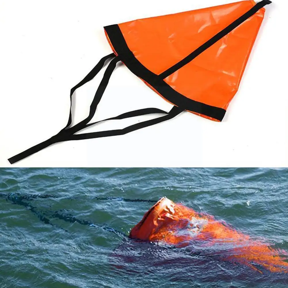 

Обжимной поплавок для морского Каяка, дрейфовый морской капельный тормоз, Тролль, водный спорт, тормоз для лодки, каноэ, гребли, рыбалки U8G8