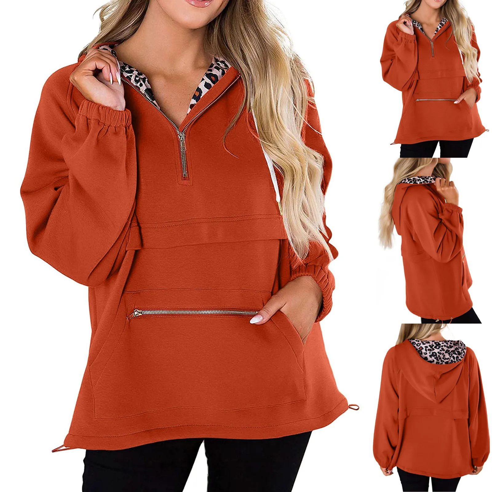 

Женский свитшот, модные толстовки с капюшоном в стиле Харадзюку, толстовка большого размера с длинным рукавом, кофта, топы, куртки, пальто