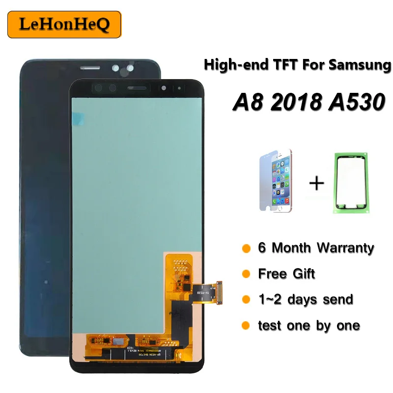 Высококачественный TFT для Samsung Galaxy A8 2018 A530 ЖК дисплей сенсорный экран дигитайзер в