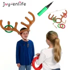 Надувные рога оленя, рождественский подарок для детей, новый год, Рождество, товары для улицы, надувные игрушки