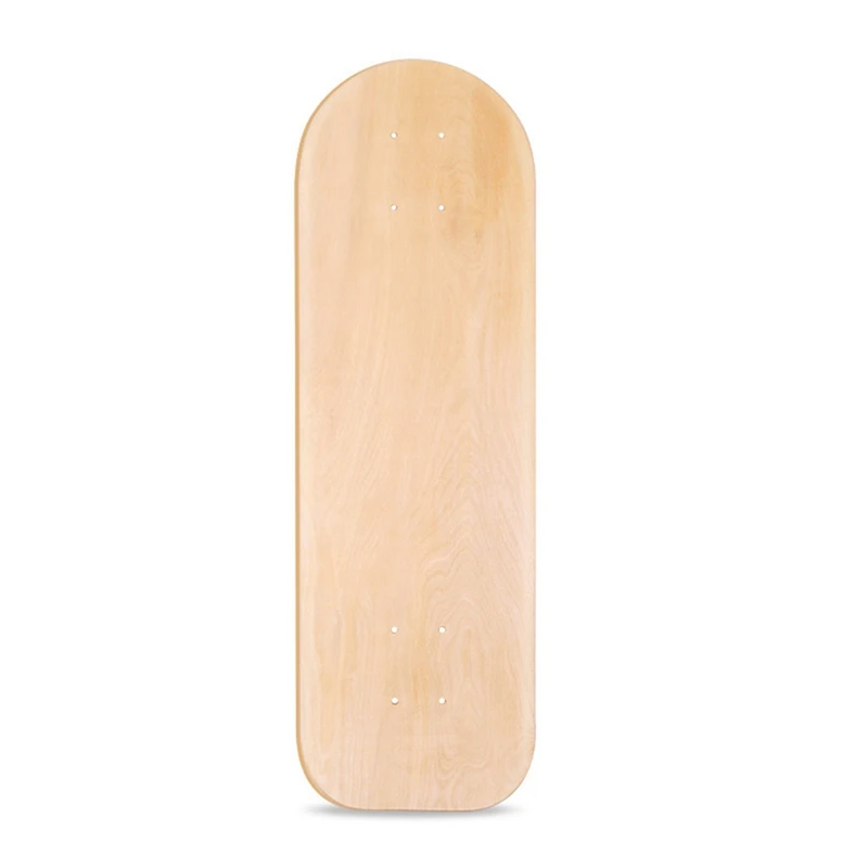 

Top!-1 Piece Pet Skateboard Deck Surf Skate Board Land Carver 7 Plies Maple Wood