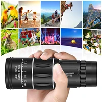 powerful 16x52 monocular shimmer night vision telescope optical spyglass monocle for outdoor camping bird watch hunting spotting
