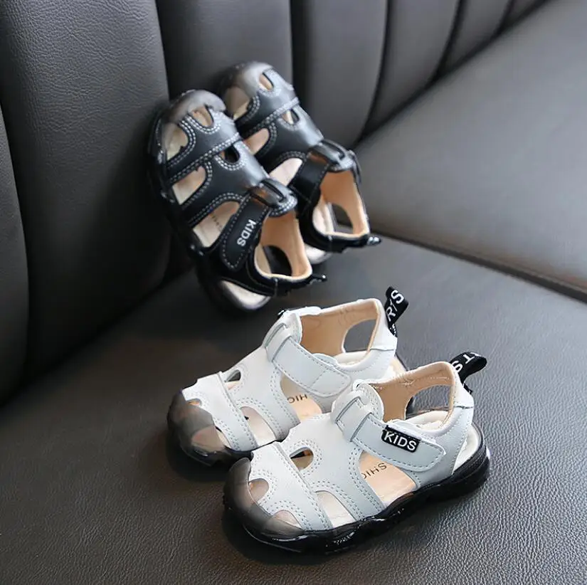 2021 летние детские сандалии из искусственной кожи повседневная обувь для