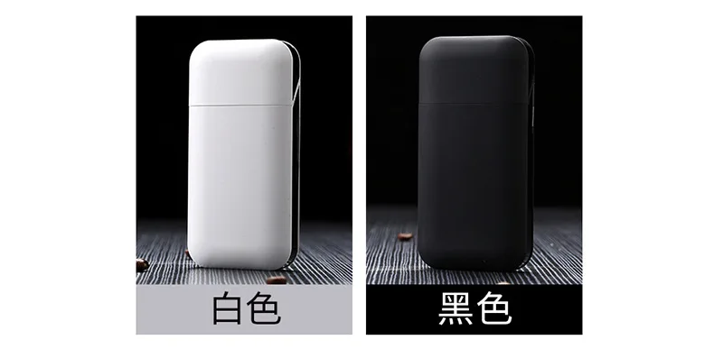 Креативный портсигар и зажигалки перезаряжаемый без газа USB ветрозащитный негорящий Электрический сигары электронная зарядка зажигалка