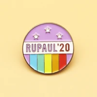 rupaul20 brooch and enamel pins men women fashion jewelry gifts anime movie novel lapel badges