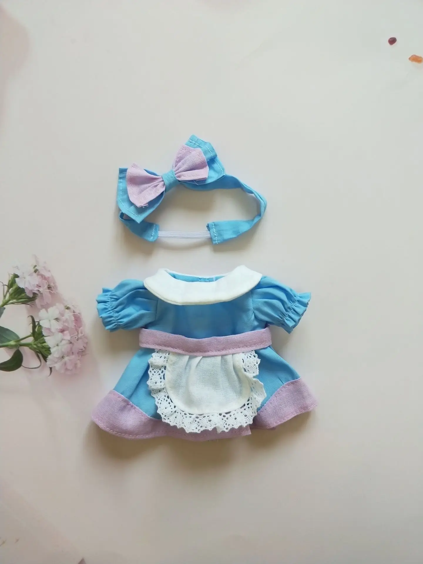 

17cm Lamb Doll Kawaii Princess Dress Replaceable Clothes Accessories(No Lamb Doll)