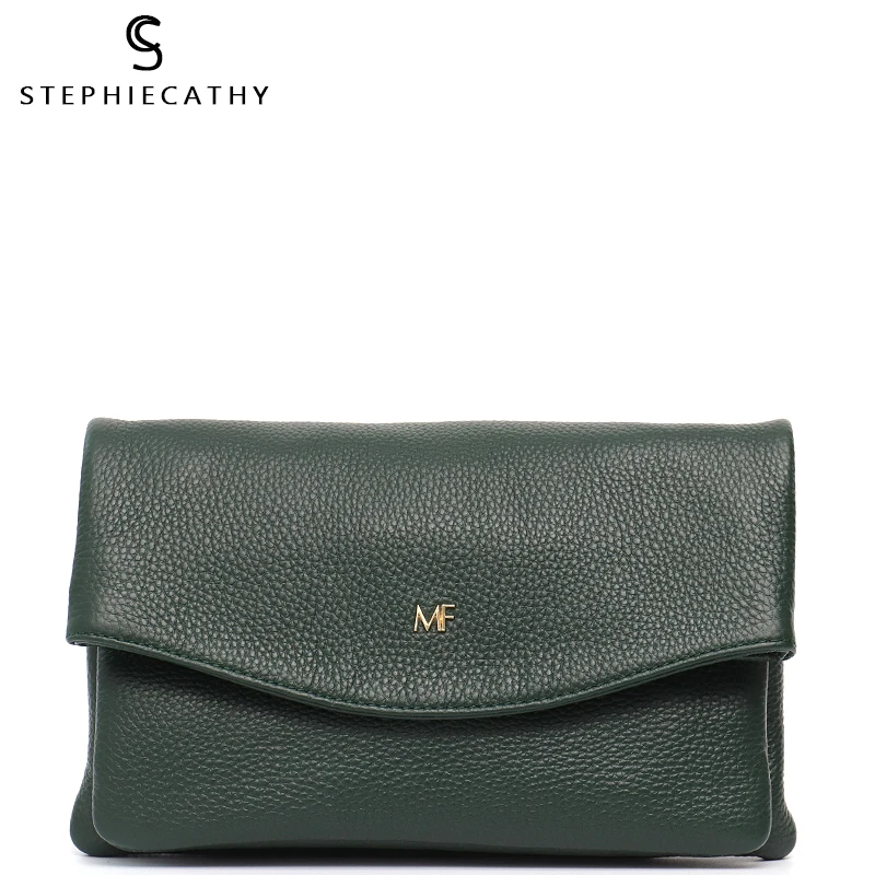 

SC Luxury Quality Leather Women Messenger Bags Brand Design Flap Handbags Female Genuine Leather Crossbody Shoulder Bag Purses