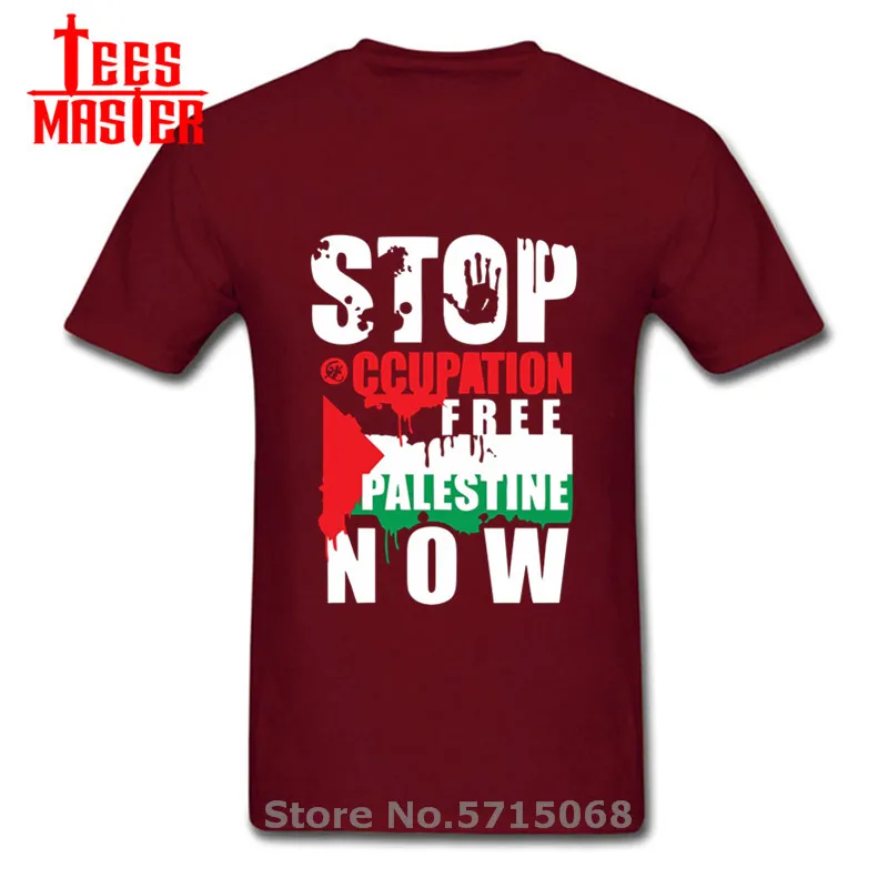 Палестинский флаг мужские футболки для всей семьи модные короткий рукав