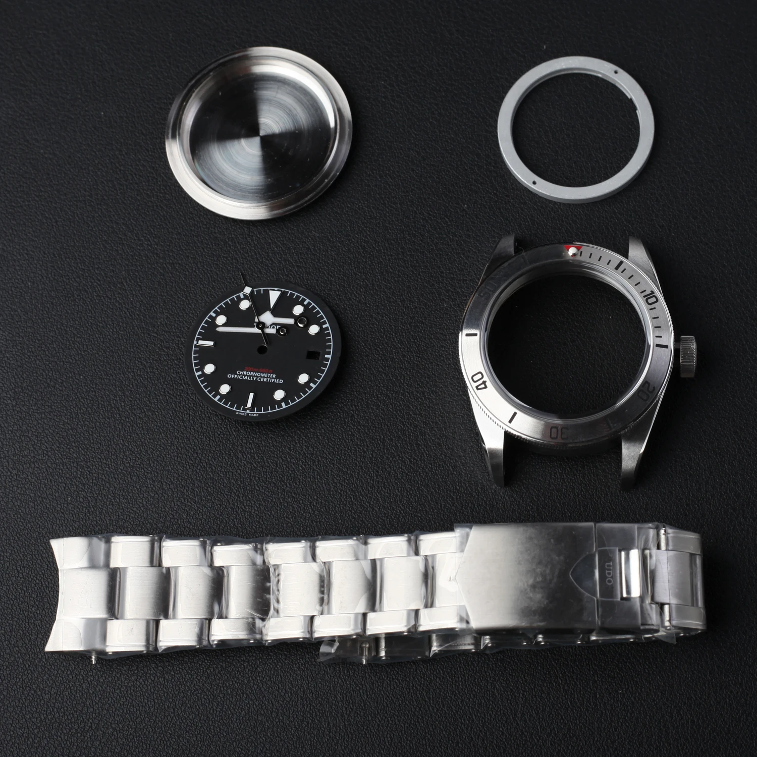 

FIT ETA 2824 CASE KIT WATCH PARTS 40MM