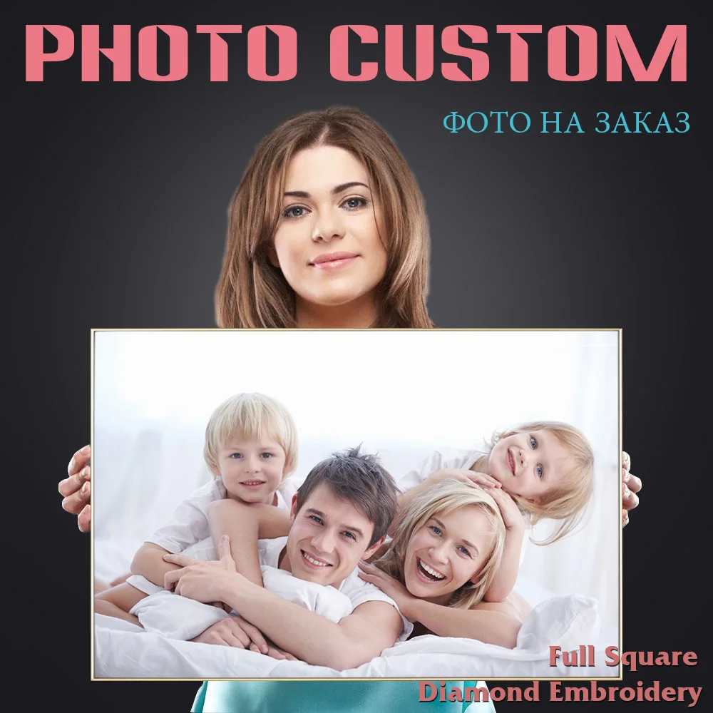 

EverShine фото на заказ Алмазная вышивка полноформатная алмазная живопись картина Стразы Алмазная мозаика распродажа Декор подарок