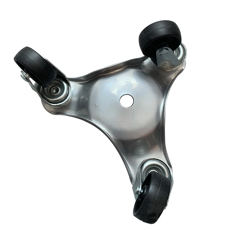 6 дюймовая стальная Тройная тележка грузоподъемность 300 фунтов прочное