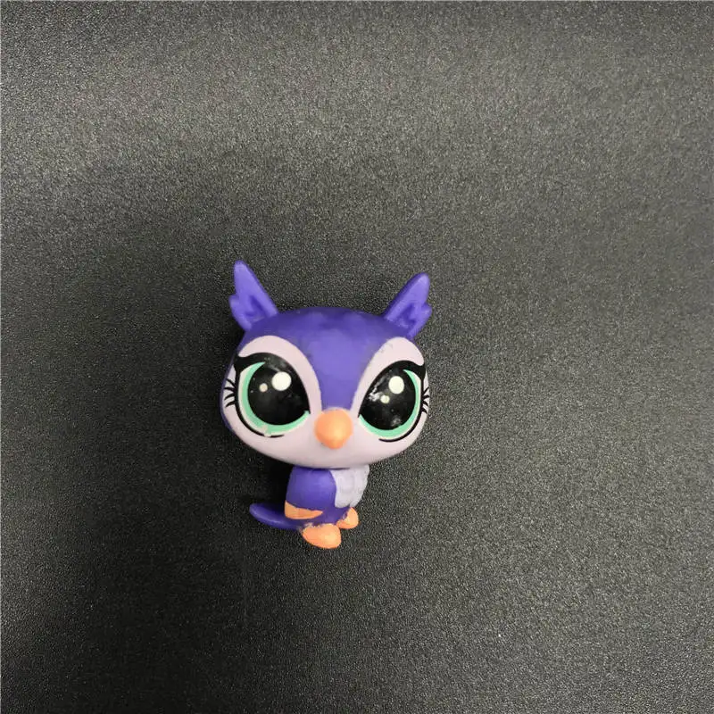 LPS фигурка игрушки фигурка животного игрушка котенок пони пуп мультфильм фильм Животное действие мини игрушка Коллекция Редкие Гламурные детские игрушки подарок - Цвет: Оранжевый