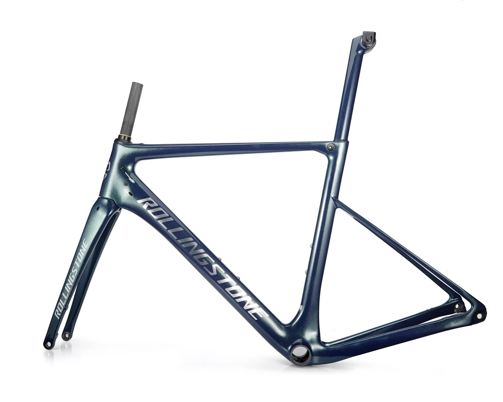 Rolling Stone углеродный зонд дисковый тормоз Дорожный комплект рамы с подседельный