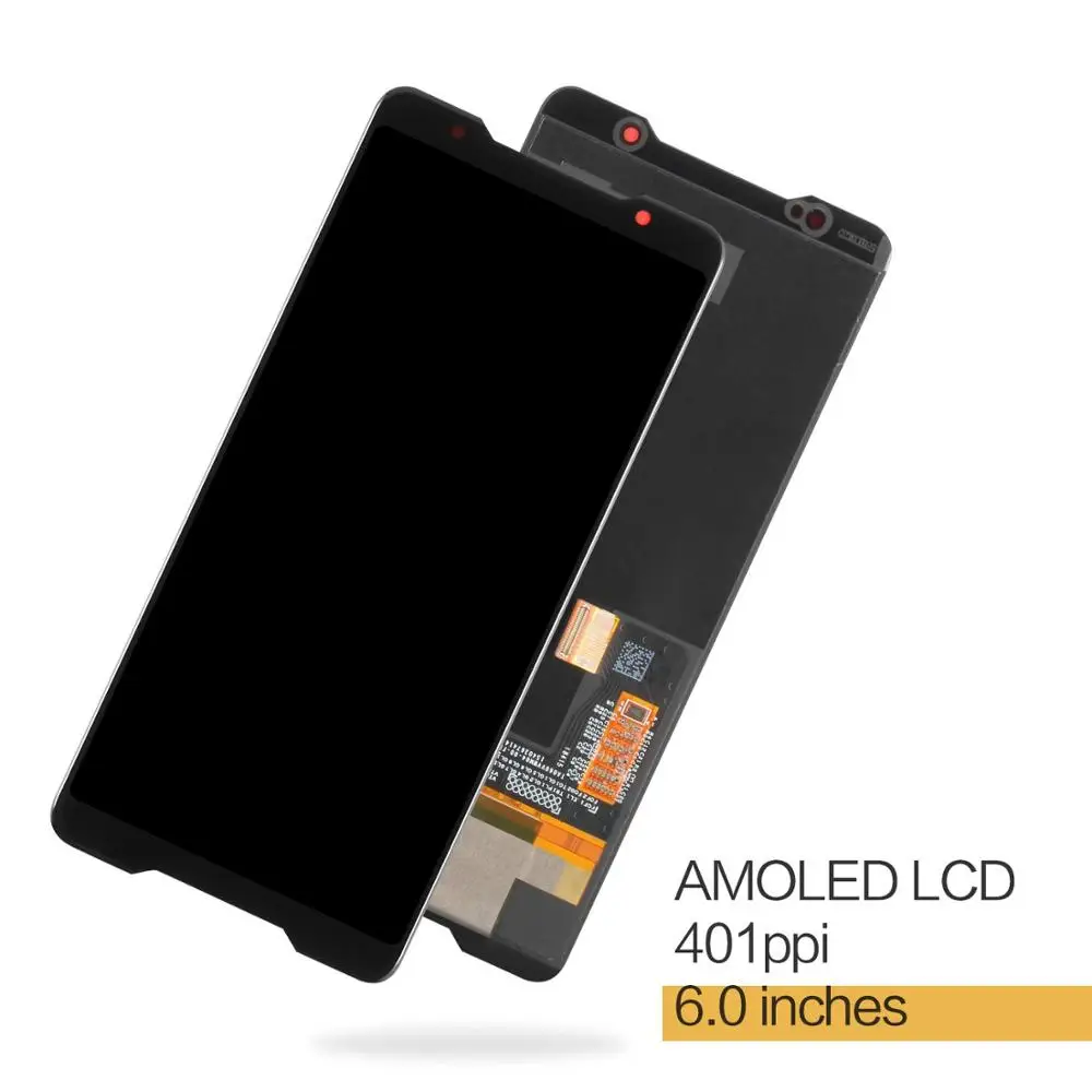 6 0 ''для ASUS ROG Phone ZS600KL оригинальный AMOLED ЖК-дисплей с рамкой сенсорная панель